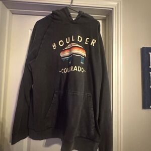 Boulder Colorado Graphic Hoodie